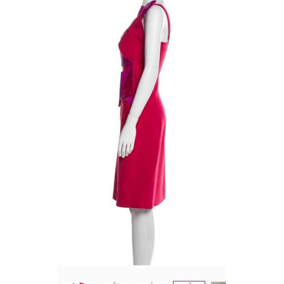 PH5 Sz 8 ORIGAMI A-Line Colorblock Bold Color Dress EUC - Picture 6 of 11